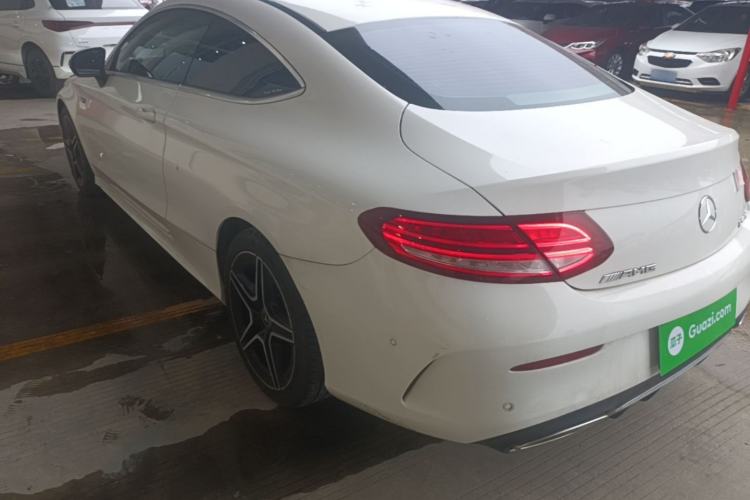 Used Mercedes-Benz C-Class 2019 C 260 Coupe Rear Left 45 Deg