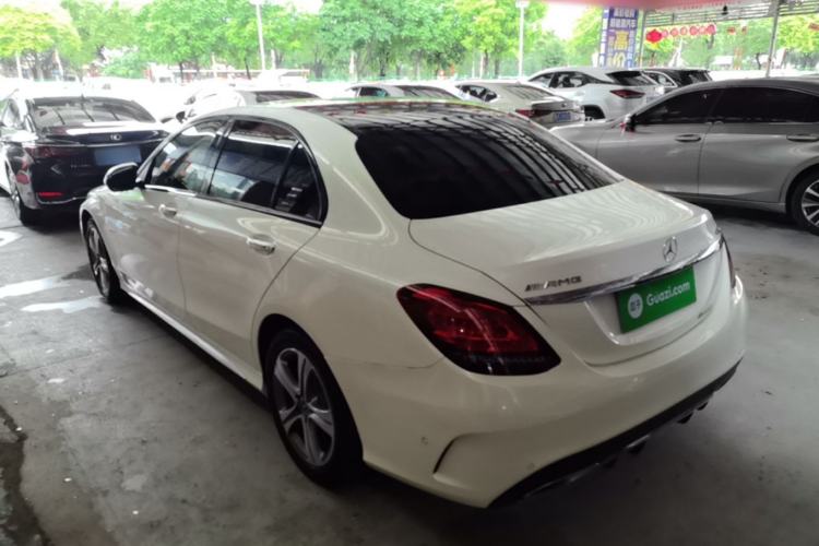 Used Mercedes-Benz C-Class 2019 C 260 L Sport Edition Rear Left 45 Deg