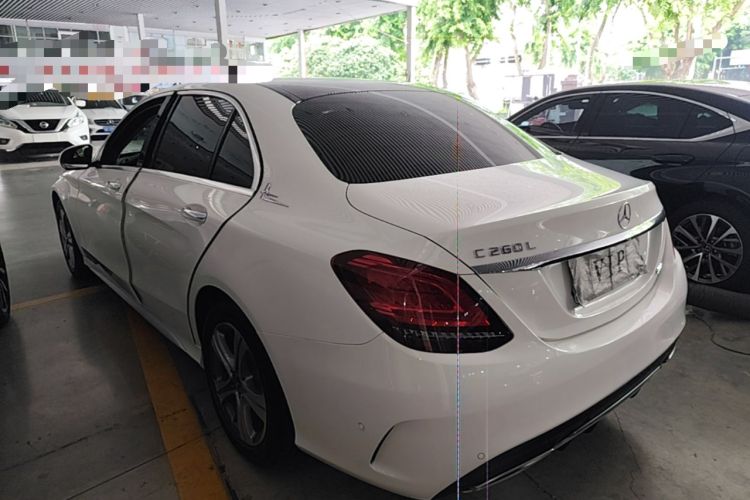 Used Mercedes-Benz C-Class 2019 C 260 L Sport Edition Rear Left 45 Deg