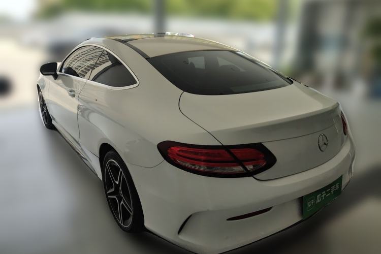 Used Mercedes-Benz C-Class 2019 C 260 Coupe Rear Left 45 Deg