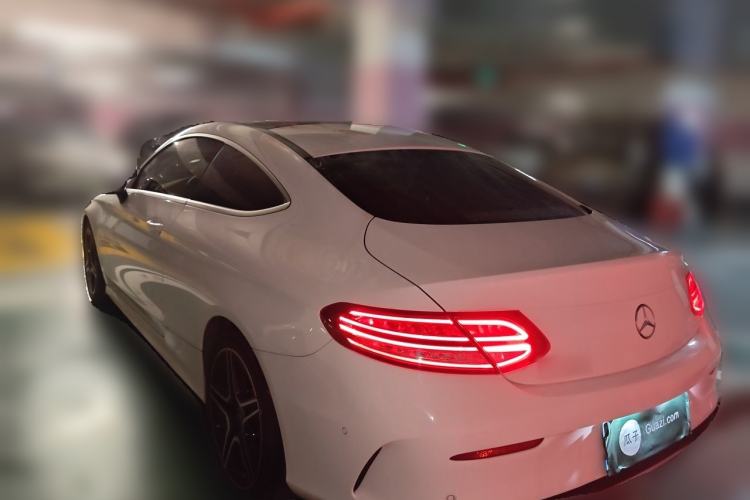 Used Mercedes-Benz C-Class 2019 C 260 Coupe Rear Left 45 Deg