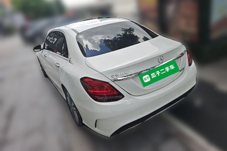 Used Mercedes-Benz C-Class 2019 C 180 L Fashion Edition Sport Version Rear Left 45 Deg