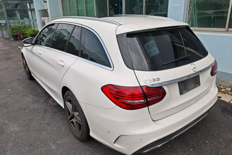 Used Mercedes-Benz C-Class 2019 C 260 Estate Rear Left 45 Deg