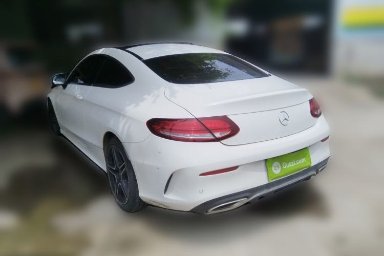 Used Mercedes-Benz C-Class 2019 C 260 Coupe Rear Left 45 Deg