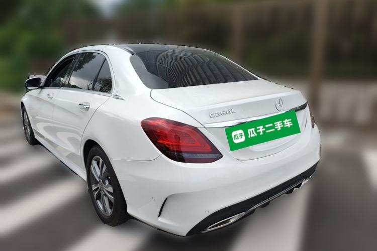 Used Mercedes-Benz C-Class 2019 C 180 L Fashion Edition Sport Version Rear Left 45 Deg