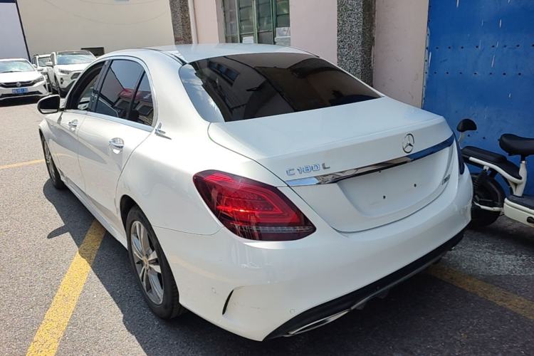 Used Mercedes-Benz C-Class 2019 C 180 L Fashion Edition Sport Version Rear Left 45 Deg