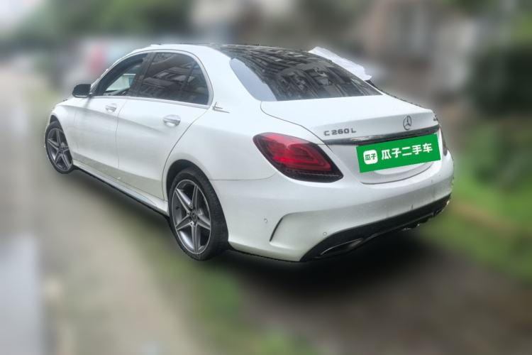 Used Mercedes-Benz C-Class 2019 C 260 L 4MATIC Sport Edition Rear Left 45 Deg
