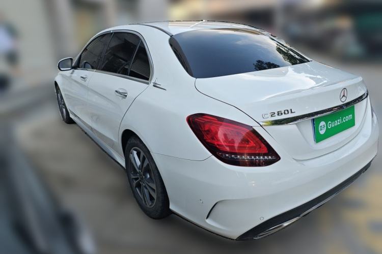Used Mercedes-Benz C-Class 2019 C 180 L Fashion Edition Sport Version Rear Left 45 Deg