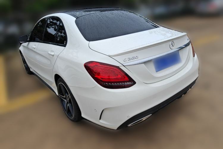 Used Mercedes-Benz C-Class 2019 C 260 Sport Edition 4MATIC Rear Left 45 Deg
