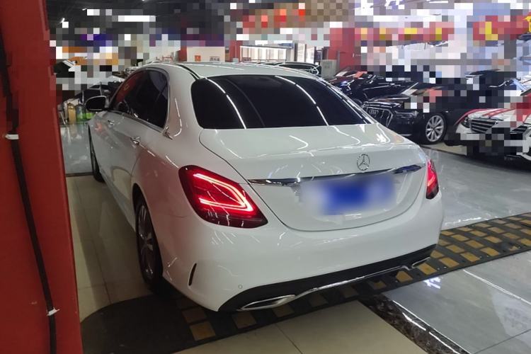 Used Mercedes-Benz C-Class 2019 C 180 L Fashion Edition Sport Version Rear Left 45 Deg