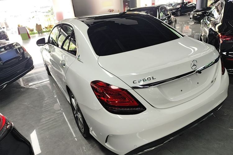Used Mercedes-Benz C-Class 2019 Restyled C 260 L Sport Edition Rear Left 45 Deg