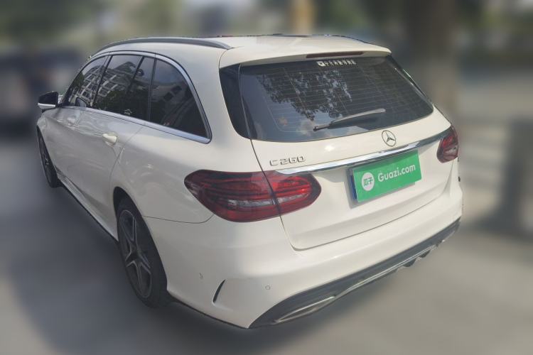 Used Mercedes-Benz C-Class 2019 C 260 Estate Rear Left 45 Deg