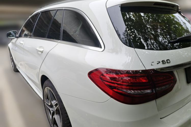 Used Mercedes-Benz C-Class 2019 C 260 Estate Rear Left 45 Deg
