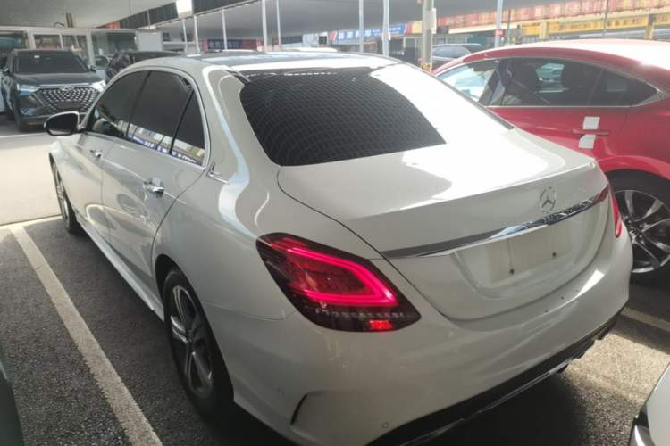 Used Mercedes-Benz C-Class 2019 C 260 L Sport Edition Rear Left 45 Deg