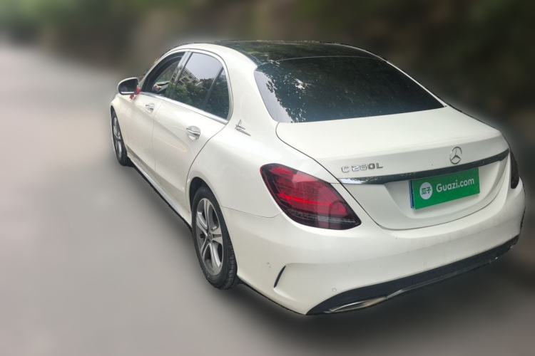 Used Mercedes-Benz C-Class 2019 C 260 L Rear Left 45 Deg
