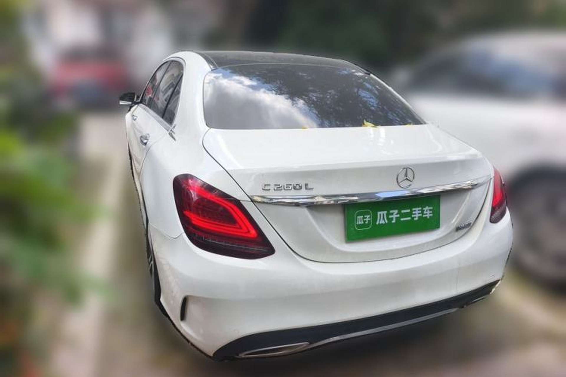 Used Mercedes-Benz C-Class 2019 C 260 L Sport Edition Rear Left 45 Deg