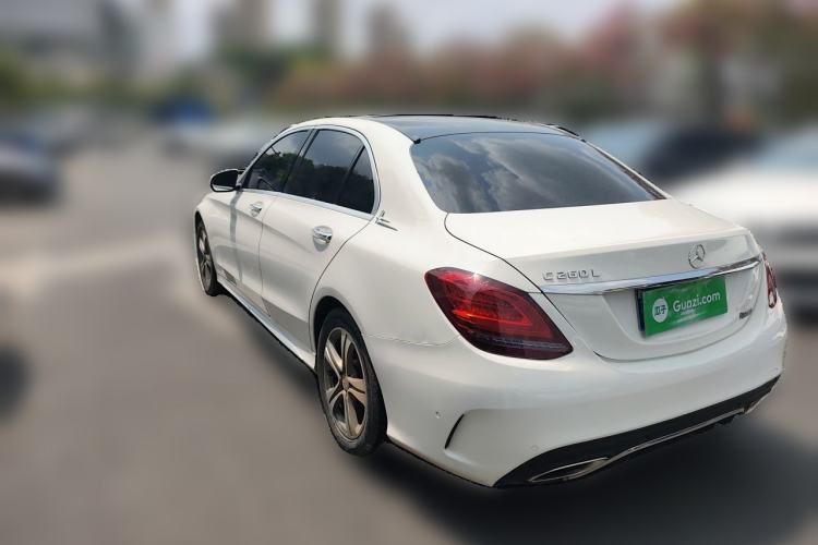 Used Mercedes-Benz C-Class 2019 C 260 L Sport Edition Rear Left 45 Deg