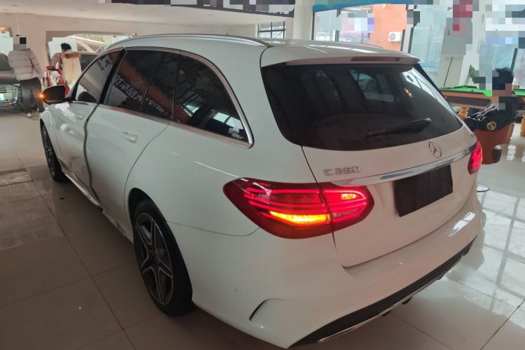 Used Mercedes-Benz C-Class 2019 C 260 Estate Rear Left 45 Deg