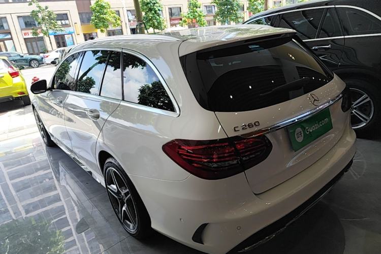 Used Mercedes-Benz C-Class 2019 C 260 Estate Rear Left 45 Deg
