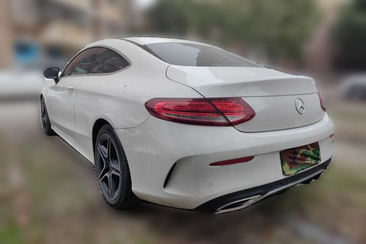 Used Mercedes-Benz C-Class 2019 C 260 Coupe Rear Left 45 Deg