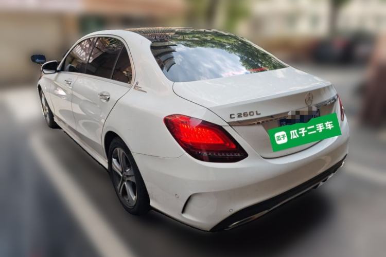 Used Mercedes-Benz C-Class 2019 C 260 L Sport Edition Rear Left 45 Deg