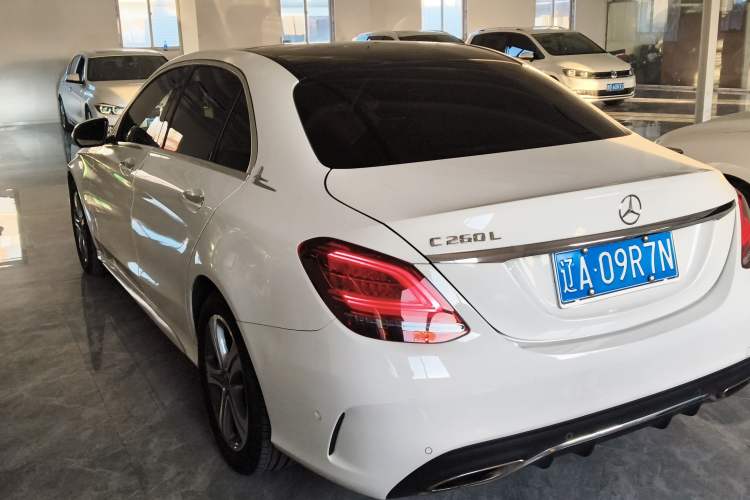 Used Mercedes-Benz C-Class 2019 Restyled C 260 L Sport Edition Rear Left 45 Deg