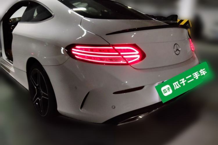 Used Mercedes-Benz C-Class 2019 C 260 Coupe Rear Left 45 Deg