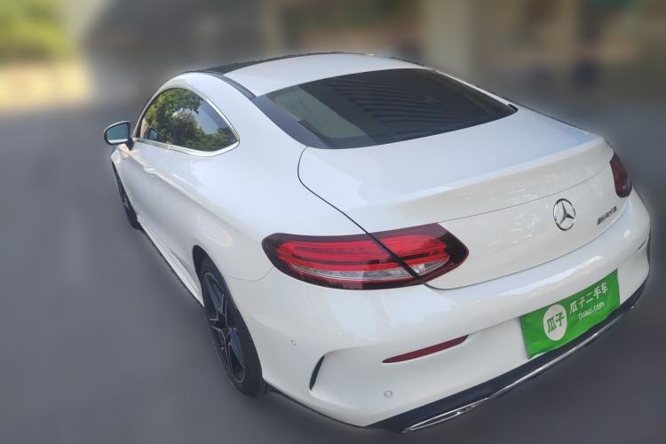 Used Mercedes-Benz C-Class 2019 C 260 Coupe Rear Left 45 Deg