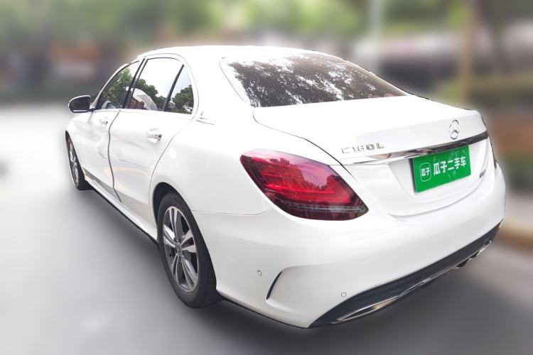 Used Mercedes-Benz C-Class 2019 C 180 L Fashion Edition Sport Version Rear Left 45 Deg