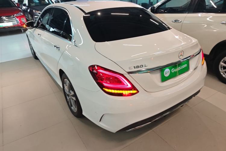 Used Mercedes-Benz C-Class 2019 C 180 L Fashion Edition Sport Version Rear Left 45 Deg