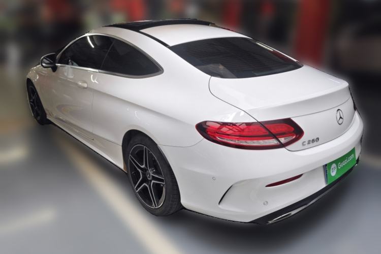 Used Mercedes-Benz C-Class 2019 C 260 Coupe Rear Left 45 Deg