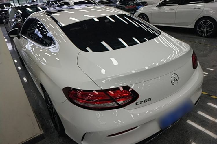 Used Mercedes-Benz C-Class 2019 C 260 Coupe Rear Left 45 Deg