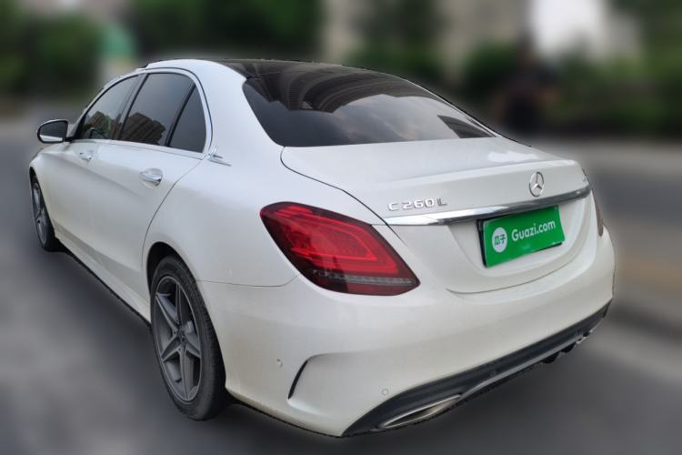Used Mercedes-Benz C-Class 2019 C 260 L 4MATIC Sport Edition Rear Left 45 Deg