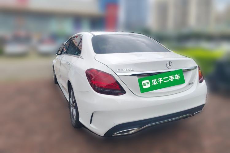 Used Mercedes-Benz C-Class 2019 C 180 L Fashion Edition Sport Version Rear Left 45 Deg
