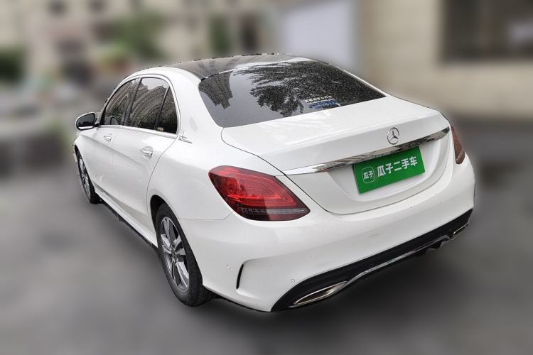 Used Mercedes-Benz C-Class 2019 C 180 L Fashion Edition Sport Version Rear Left 45 Deg