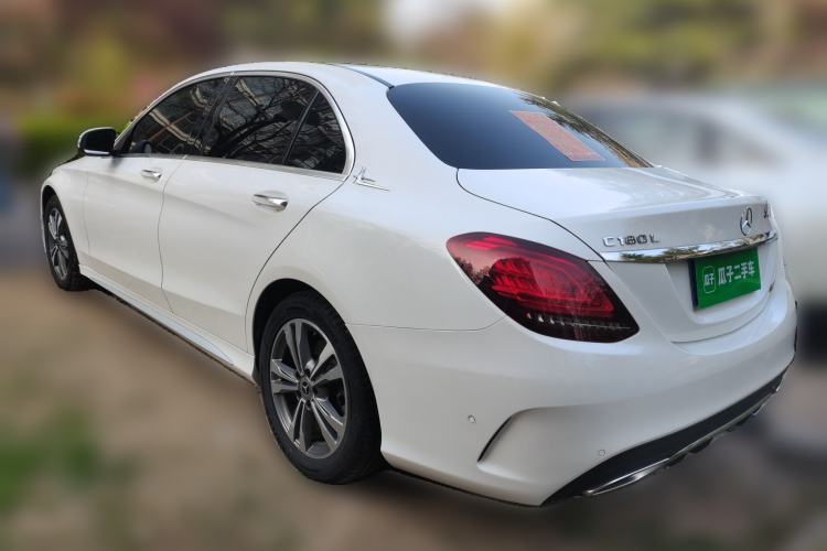 Used Mercedes-Benz C-Class 2019 C 180 L Fashion Edition Sport Version Rear Left 45 Deg