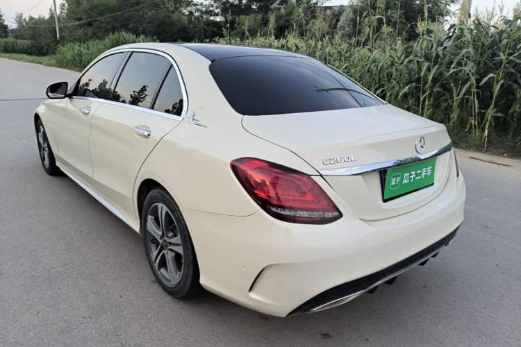 Used Mercedes-Benz C-Class 2019 C 260 L Sport Edition Rear Left 45 Deg