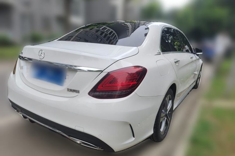 Used Mercedes-Benz C-Class 2019 C 260 L Sport Edition Rear Right 45 Deg