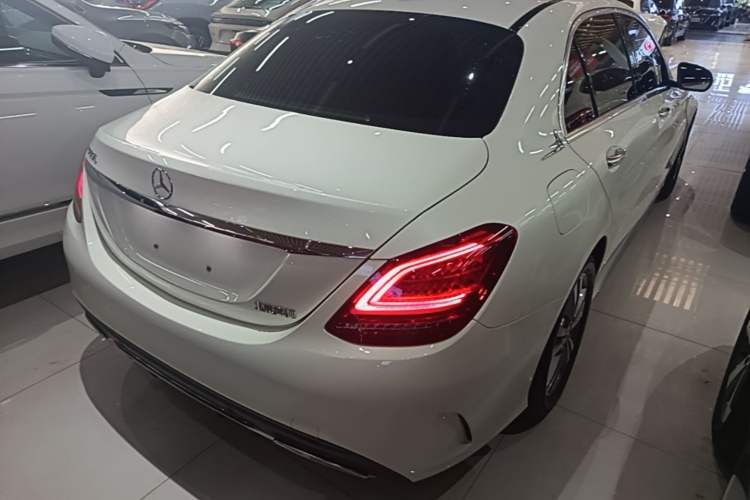 Used Mercedes-Benz C-Class 2019 C 180 L Dynamic Sports Edition Rear Right 45 Deg