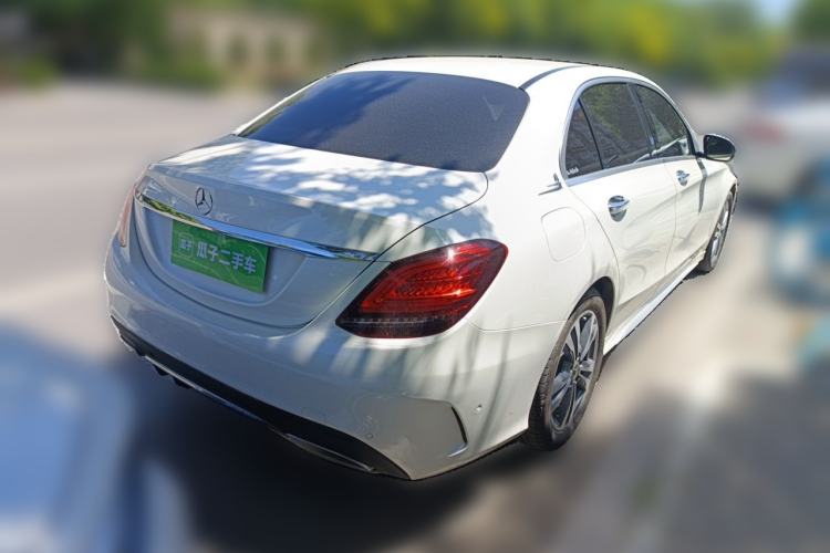 Used Mercedes-Benz C-Class 2019 C 180 L Fashion Edition Sport Version Rear Right 45 Deg