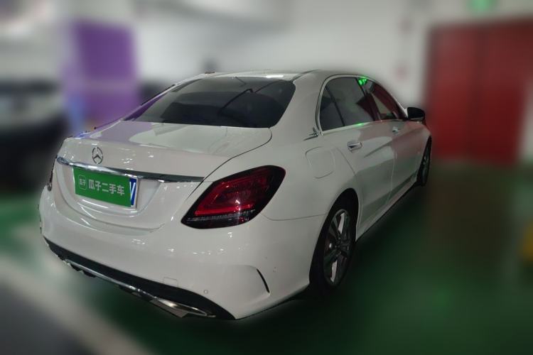 Used Mercedes-Benz C-Class 2019 C 180 L Fashion Edition Sport Version Rear Right 45 Deg