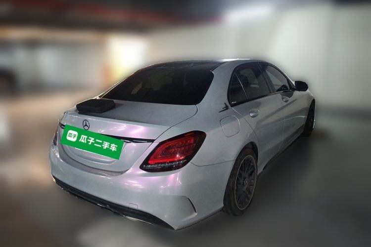 Used Mercedes-Benz C-Class 2019 C 180 L Dynamic Sports Edition Rear Right 45 Deg