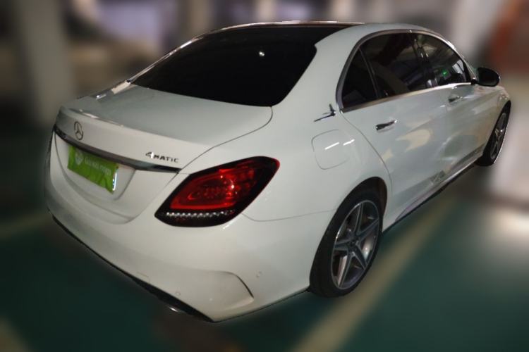 Used Mercedes-Benz C-Class 2019 C 260 L 4MATIC Rear Right 45 Deg