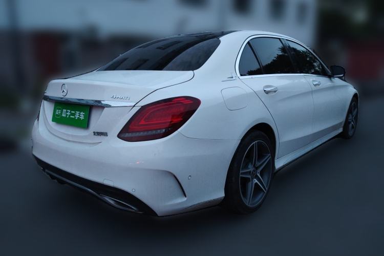 Used Mercedes-Benz C-Class 2019 C 260 L 4MATIC Sport Edition Rear Right 45 Deg