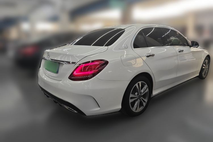 Used Mercedes-Benz C-Class 2019 C 180 L Fashion Edition Sport Version Rear Right 45 Deg