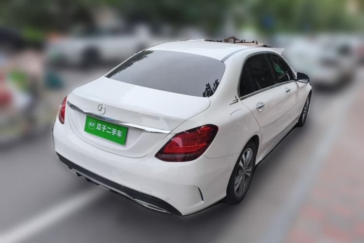 Used Mercedes-Benz C-Class 2019 C 180 L Fashion Edition Sport Version Rear Right 45 Deg