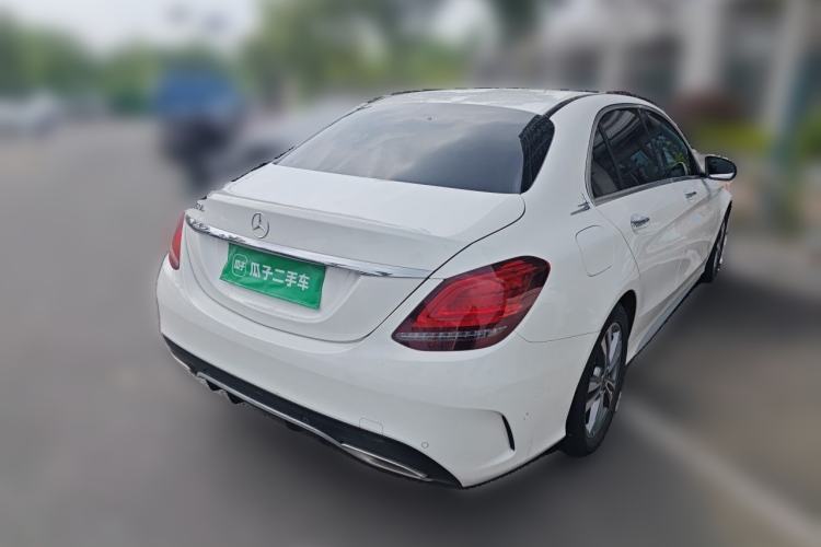 Used Mercedes-Benz C-Class 2019 C 180 L Dynamic Sports Edition Rear Right 45 Deg