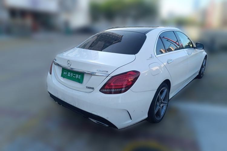 Used Mercedes-Benz C-Class 2019 C 260 Sport Edition 4MATIC Rear Right 45 Deg