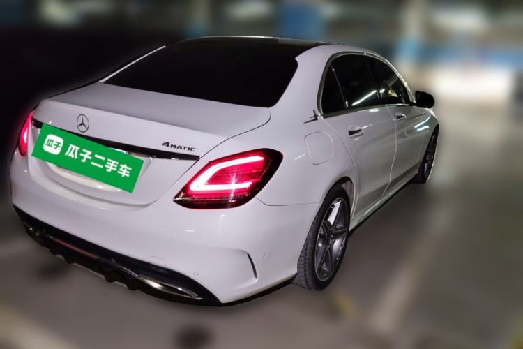 Used Mercedes-Benz C-Class 2019 C 260 L 4MATIC Sport Edition Rear Right 45 Deg