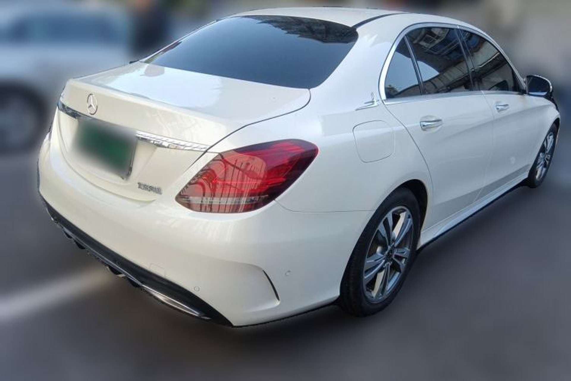 Used Mercedes-Benz C-Class 2019 C 180 L Fashion Edition Sport Version Rear Right 45 Deg